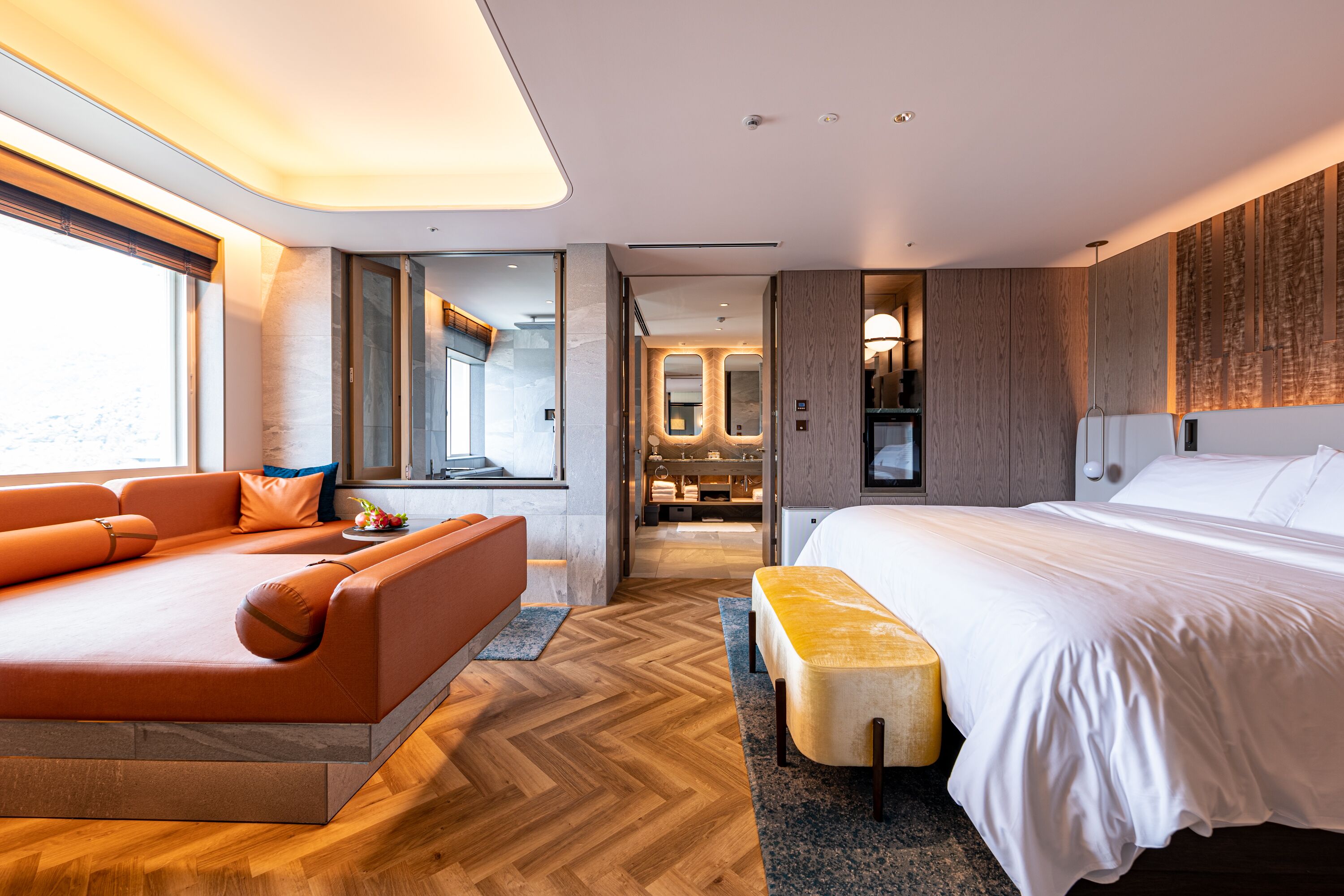 Literie de qualité supérieure, minibar, coffres-forts dans les chambres