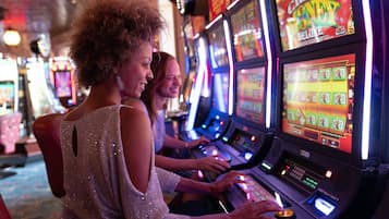Experience the excitement of gaming at our casino, where slot machines offer endless entertainment options.