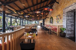 3 restaurants, breakfast, lunch, dinner served; Brazilian cuisine