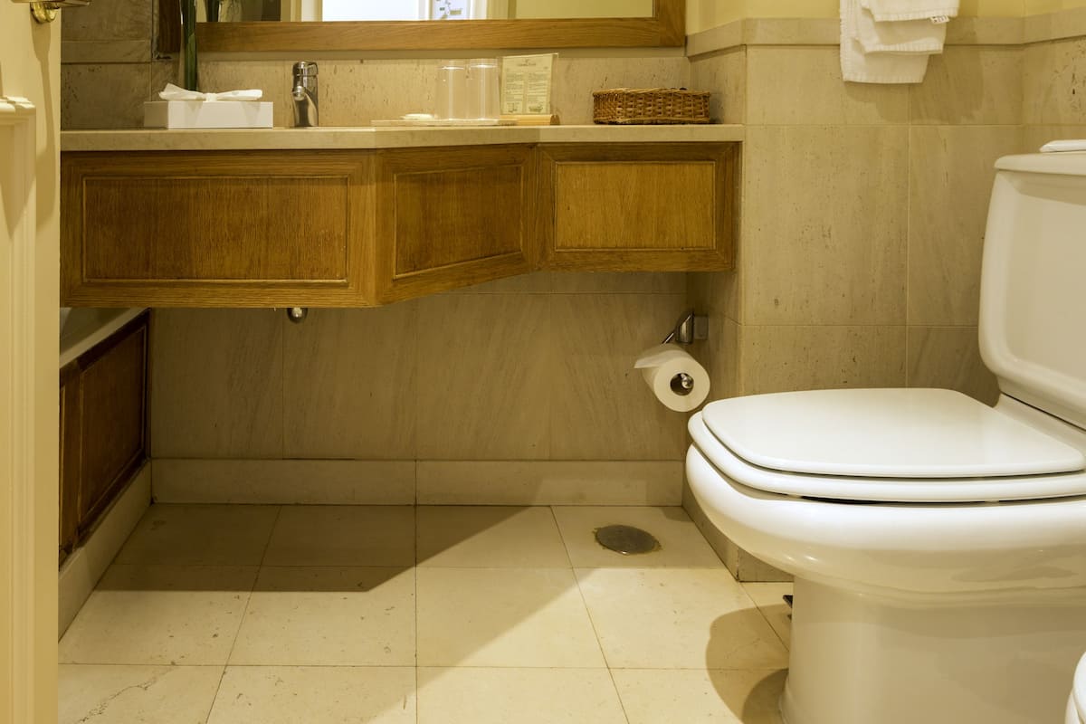 hair dryer, bathrobes, towels