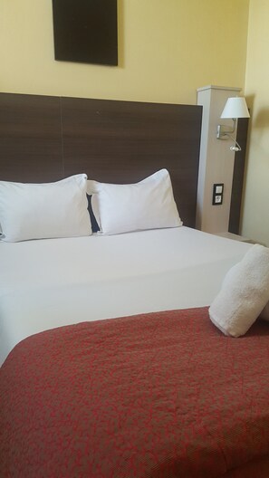 Escritorio, cortinas blackout y ropa de cama