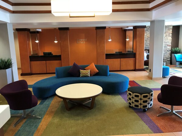 Lobby sitting area