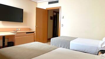 Minibar, in-room safe, desk, blackout curtains