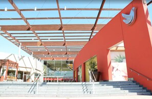 Entrée de l’hébergement 