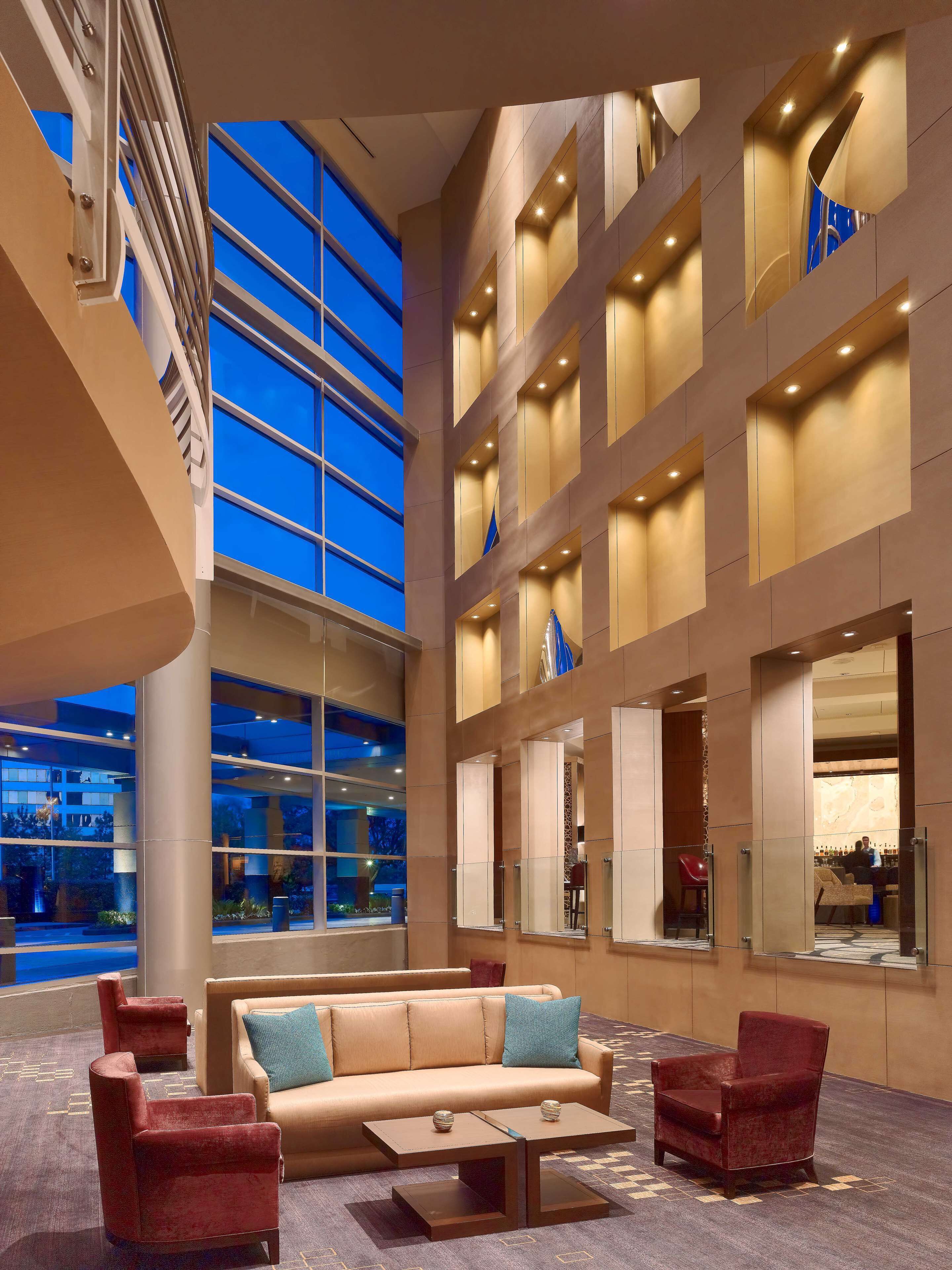 Sala de estar en el lobby