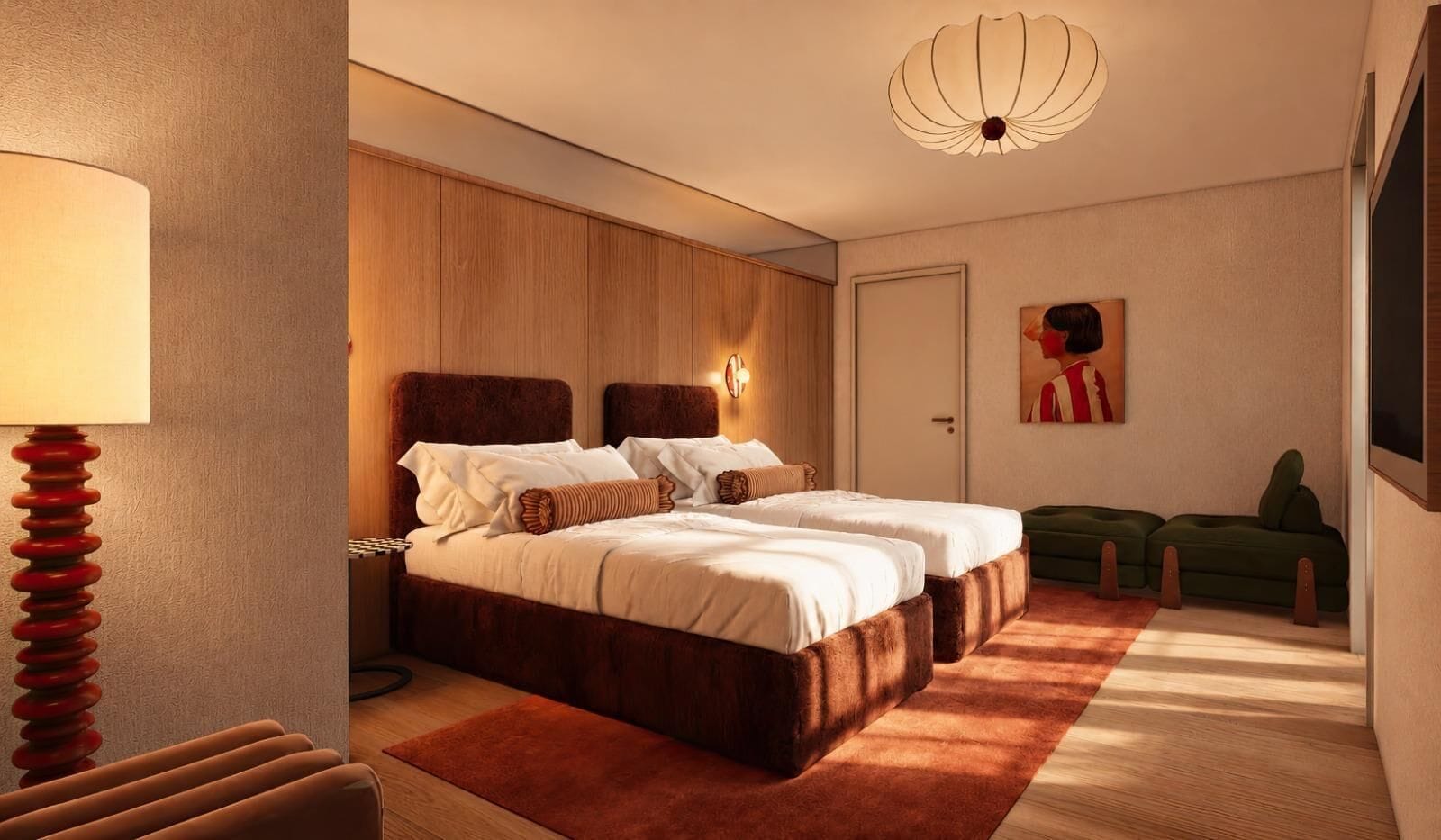 In-room safe, desk, iron/ironing board, free cots/infant beds
