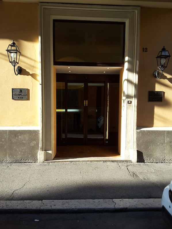 Entrada da propriedade