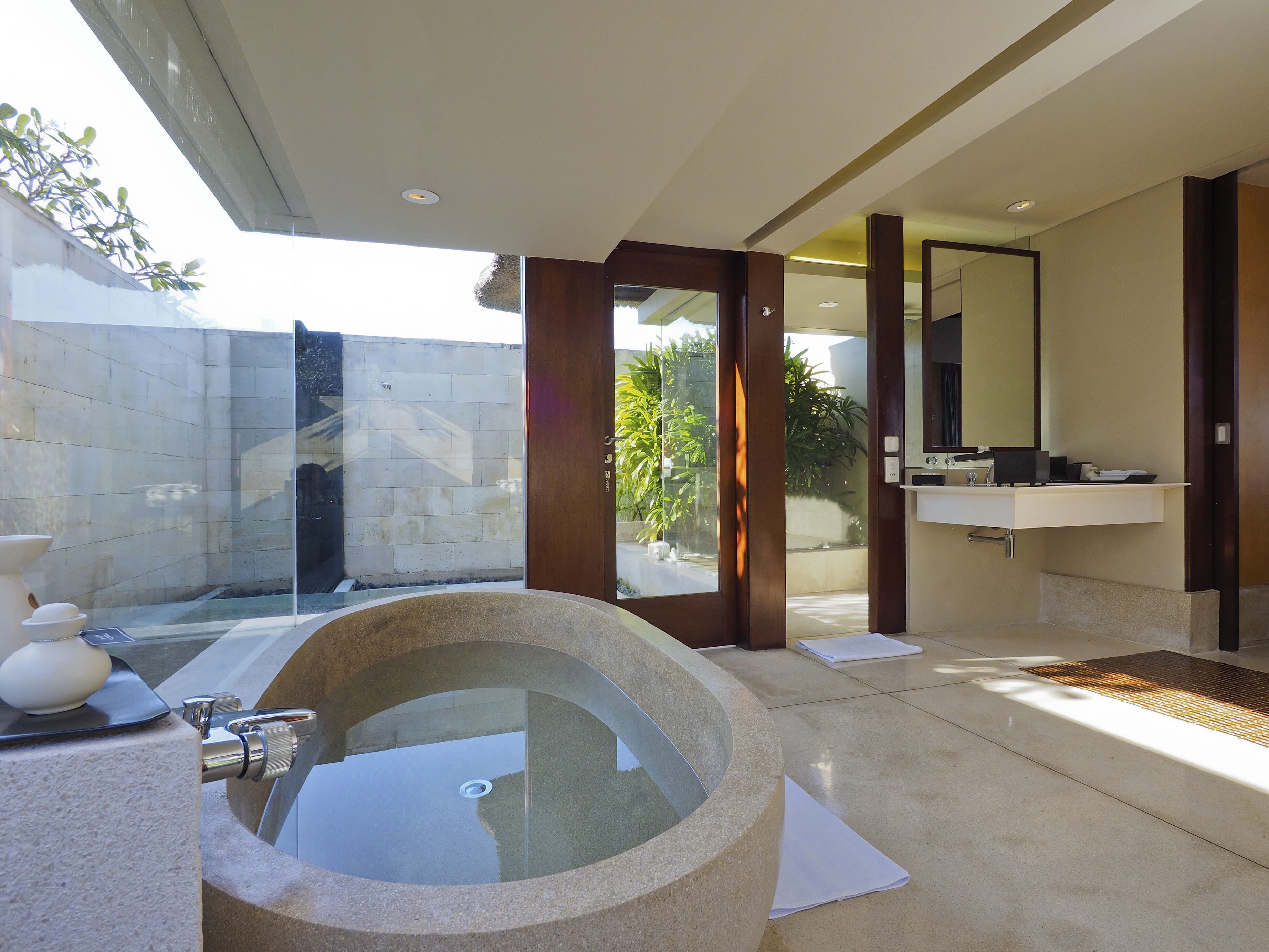 Two Bedroom Private Pool Villa | Bathroom | Separate tub and shower, designer toiletries, hair dryer, bathrobes