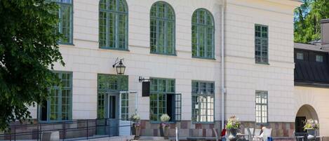 Fassade der Unterkunft