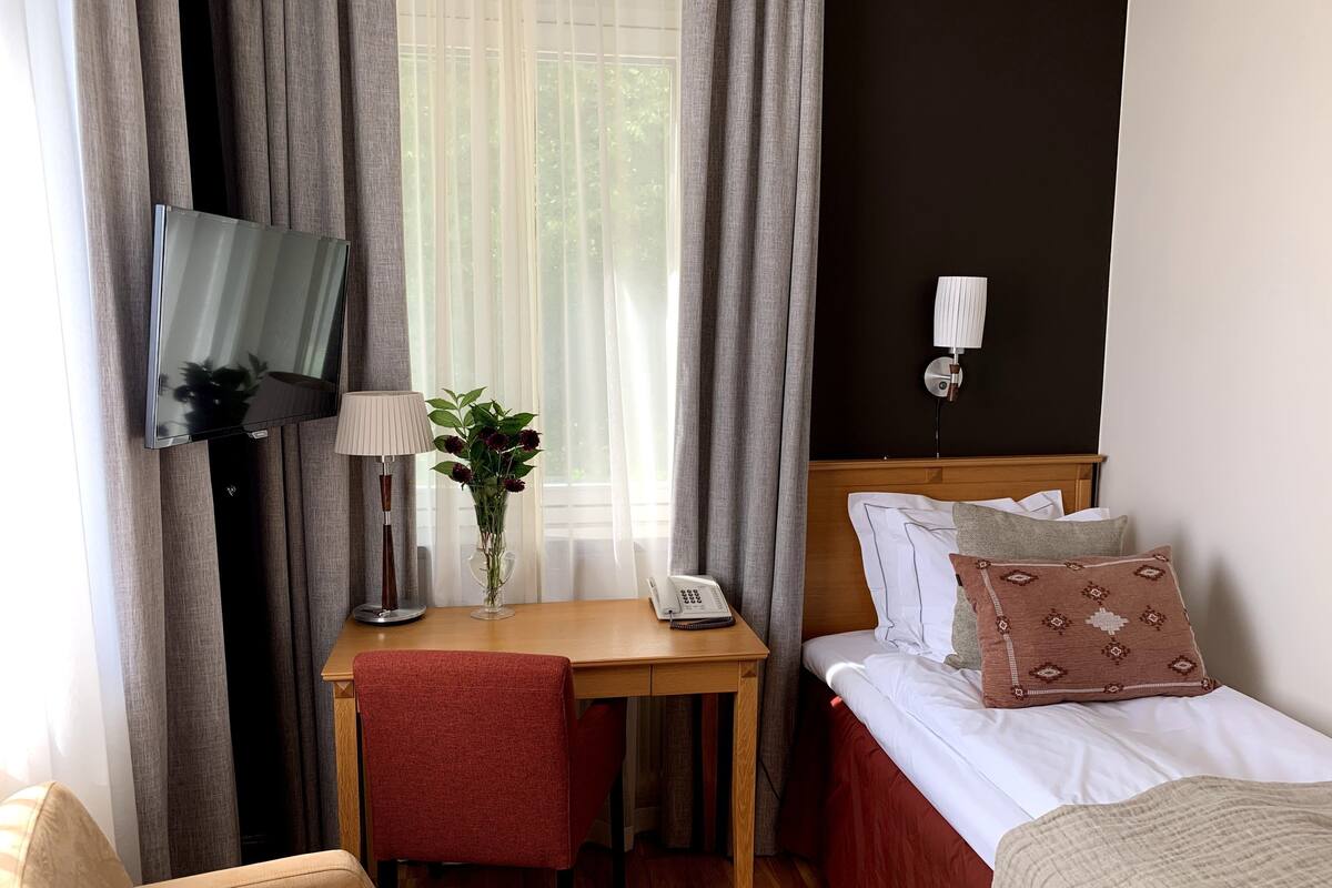 Economy Single Room, 1 Single Bed | Desk, iron/ironing board, free WiFi, bed sheets