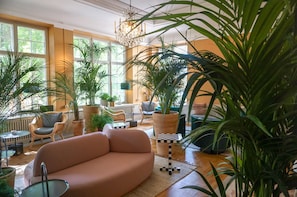 Lobby sitting area