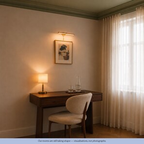 Premium bedding, down comforters, pillowtop beds, laptop workspace - Villa Nord (Trondheim)
