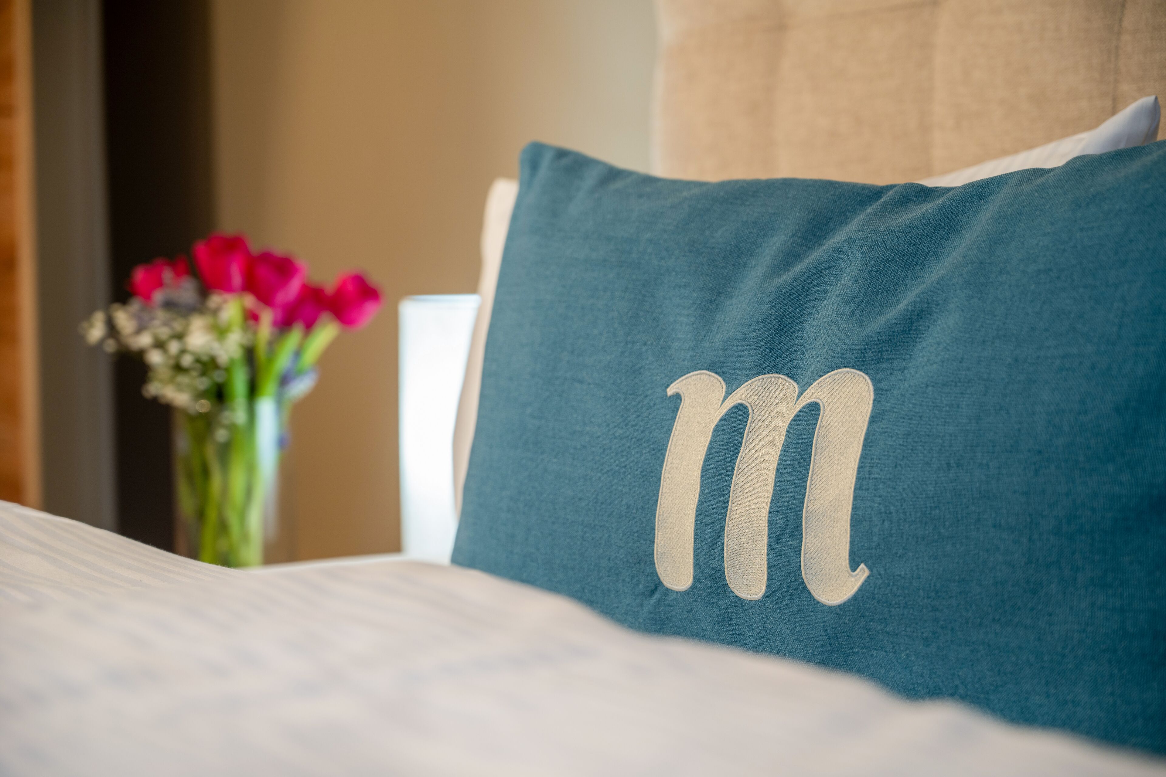 desk, blackout curtains, free wifi, bed sheets