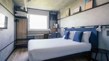 Standaard kamer, 1 tweepersoonsbed | Een bureau, geluiddichte muren, gratis wifi, beddengoed