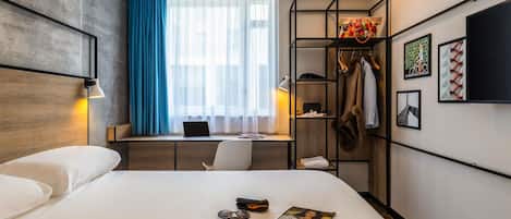 Literie de qualité supérieure, coffres-forts dans les chambres, bureau