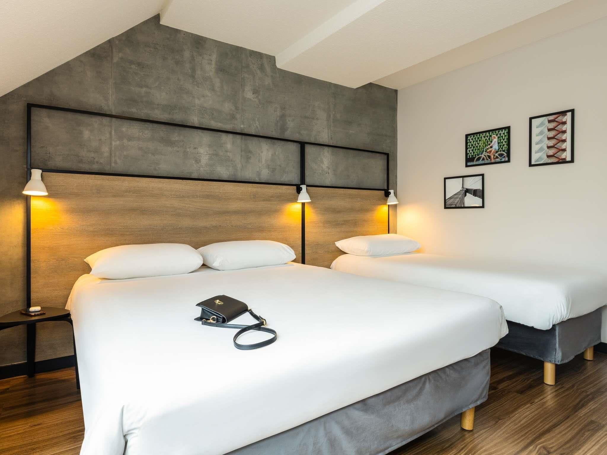 Standard Room, Multiple Beds | Premium bedding, in-room safe, desk, soundproofing