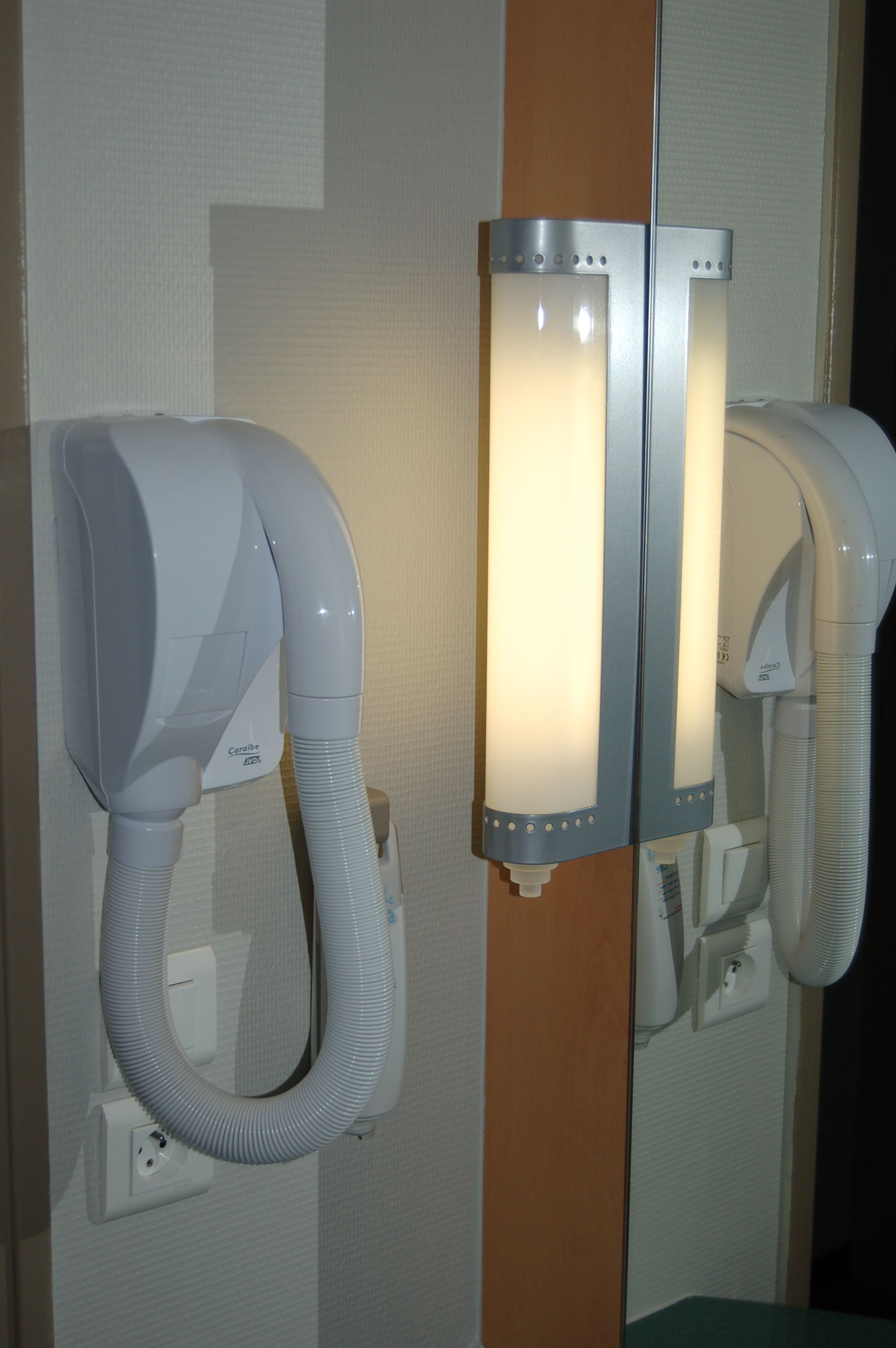 shower, eco-friendly toiletries, hair dryer, towels