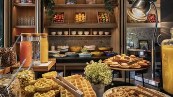 Daily buffet breakfast (EUR 20 per person)