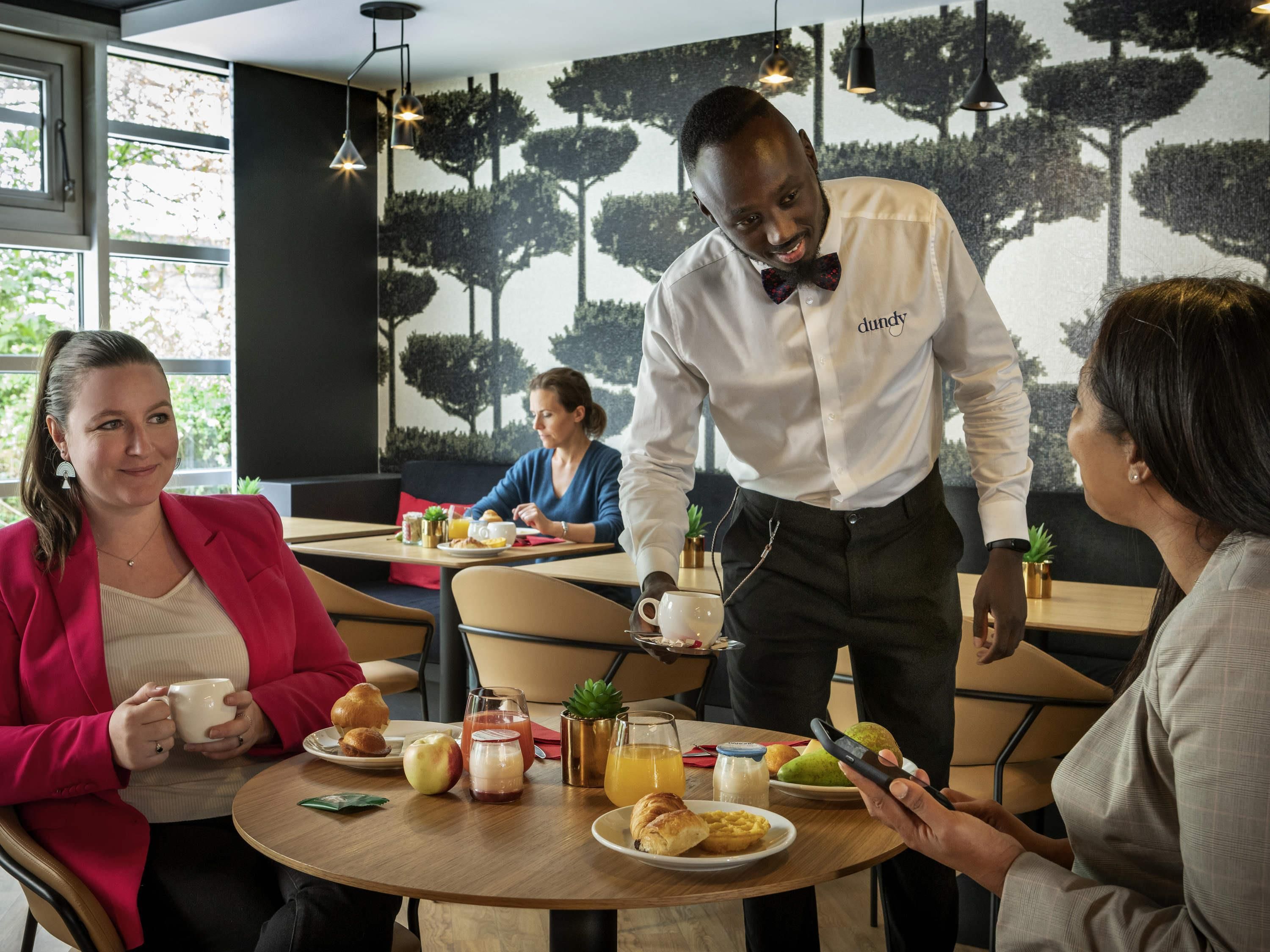 Breakfast area