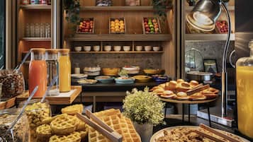 Daily buffet breakfast (EUR 20 per person)