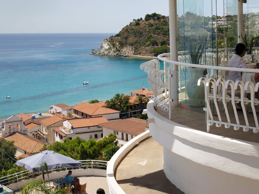 Pemandangan dari properti