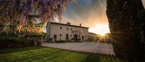 Façade de l’hébergement