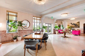 Interior detail at South Beach Hotel