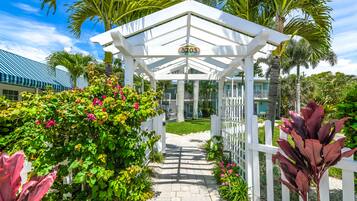 Entrada de la propiedad