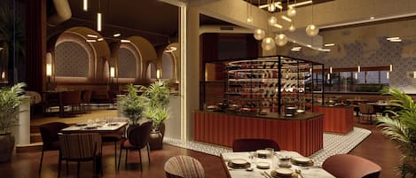 14 restaurants, breakfast served, local and international cuisine