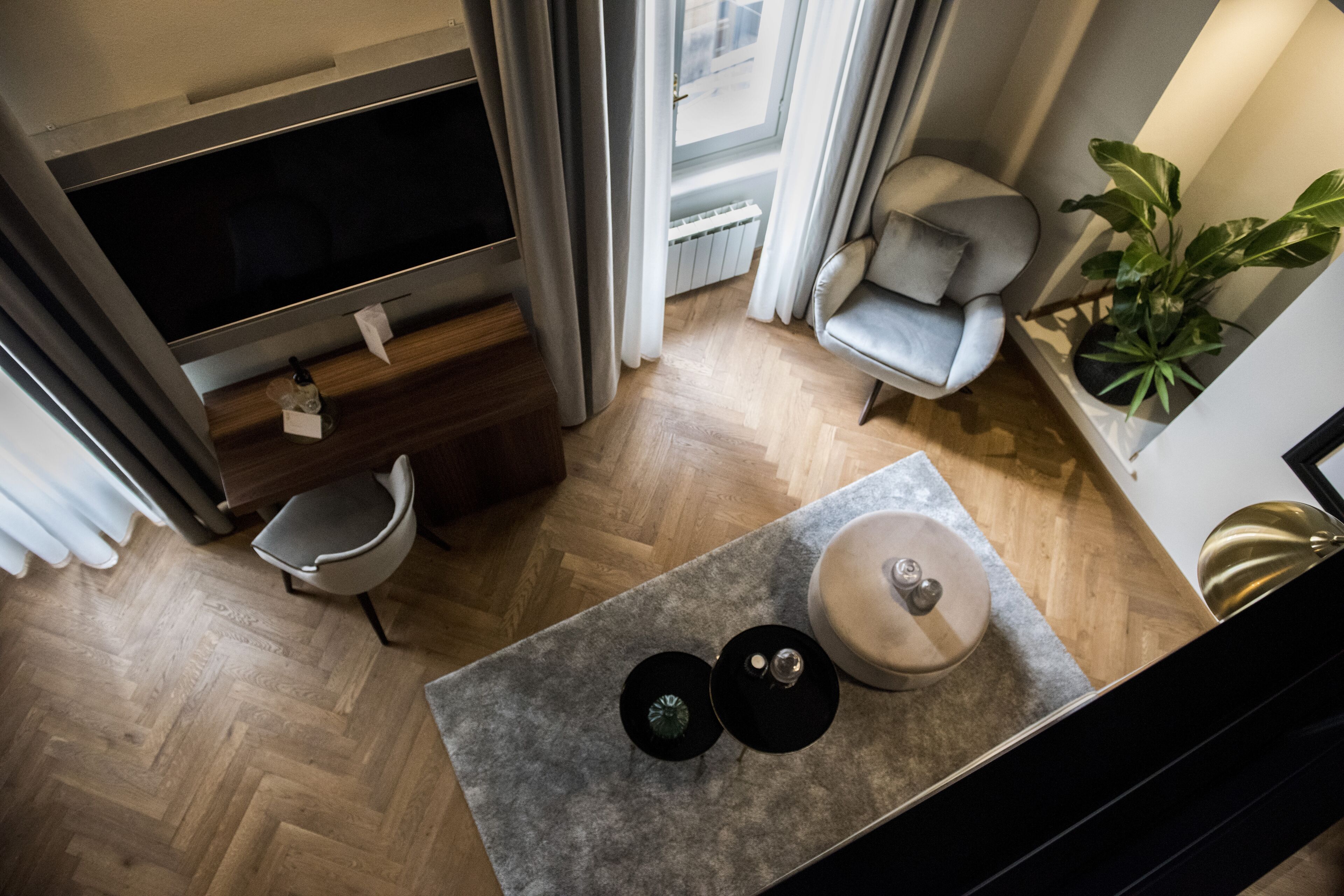 imperial suite ariosto pantheon view | premium bedding, minibar, in-room safe, desk