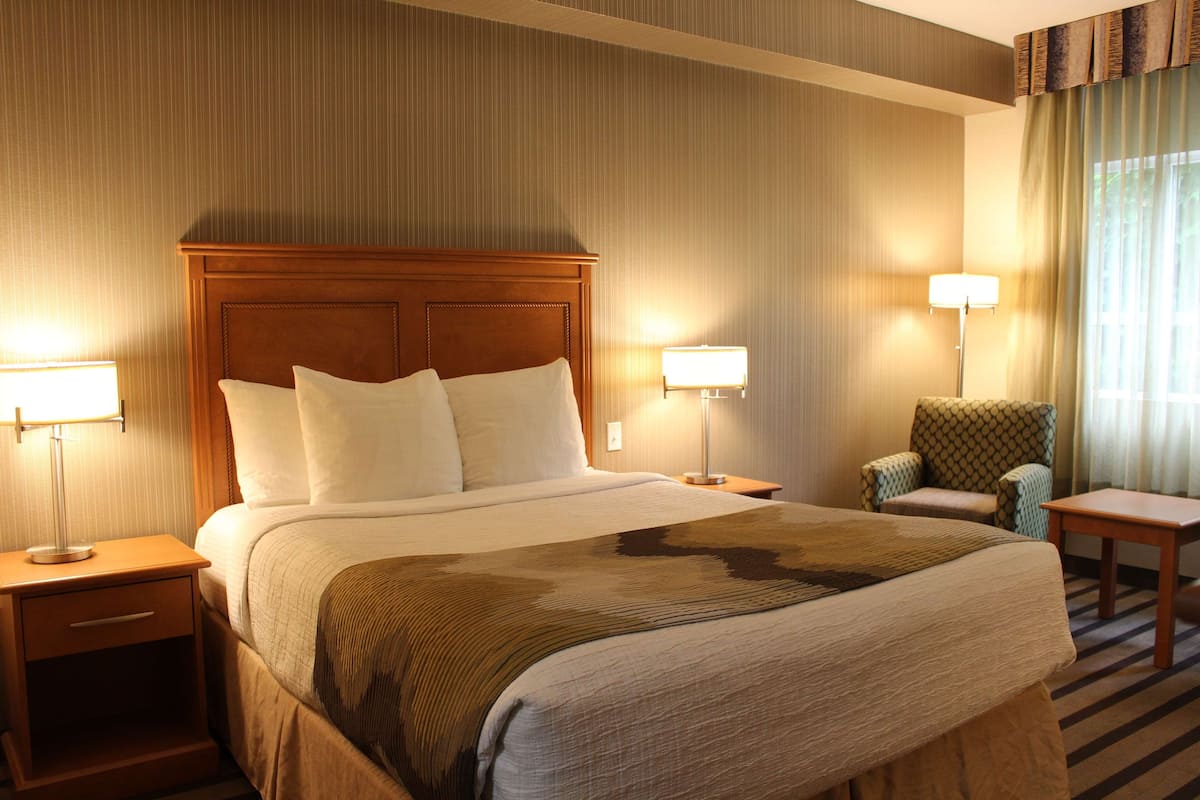 Chambre Standard, 1 grand lit, accessible aux personnes à mobilité réduite, non-fumeurs (1st Floor) | Bureau, fer et planche à repasser, Wi-Fi gratuit, draps fournis