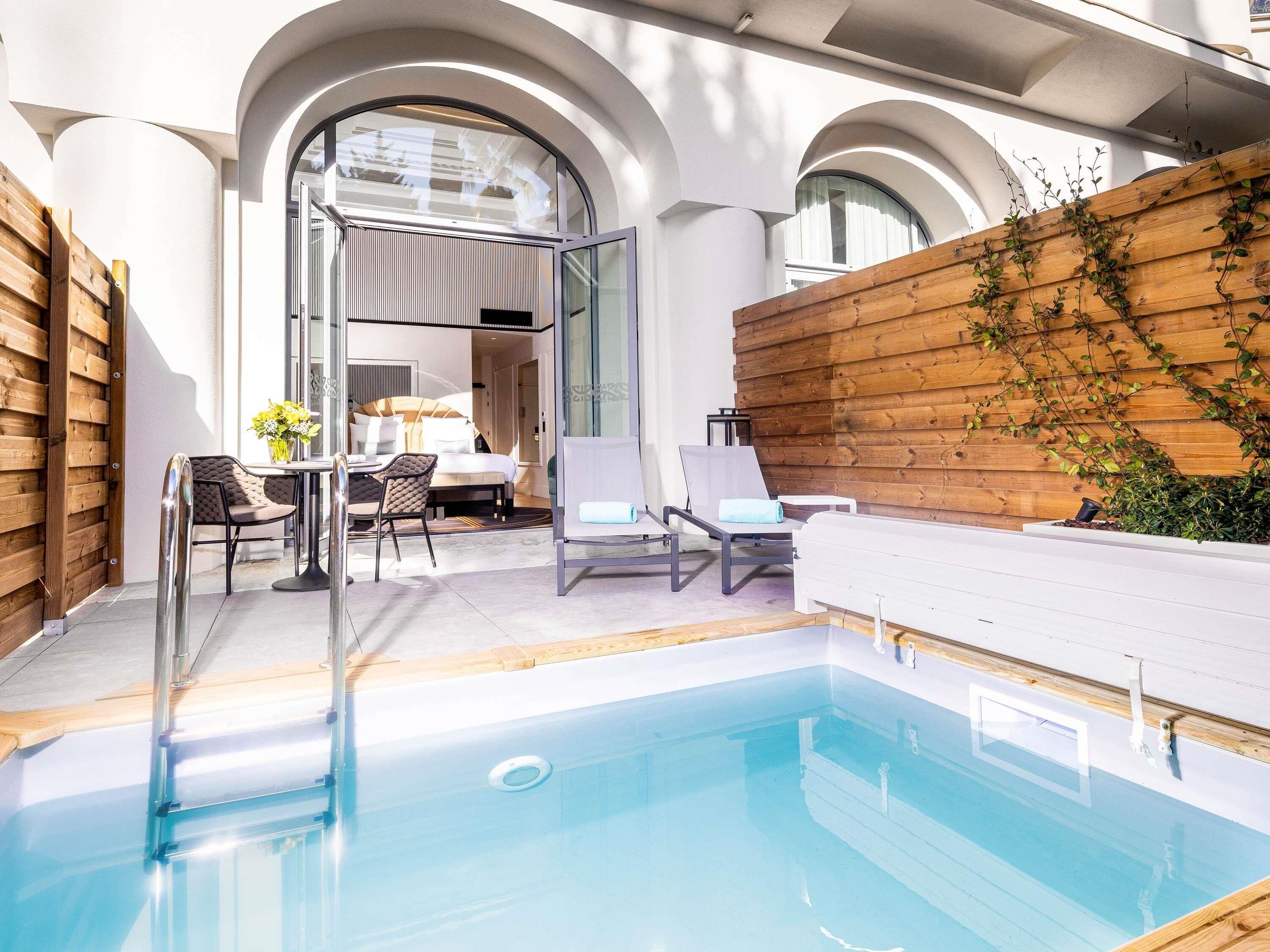 Junior Suite, 1 Double Bed, Terrace (ground floor with private pool)