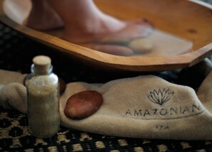 Body treatments, aromatherapy, body scrubs, facials