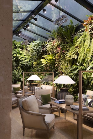 Lobby sitting area