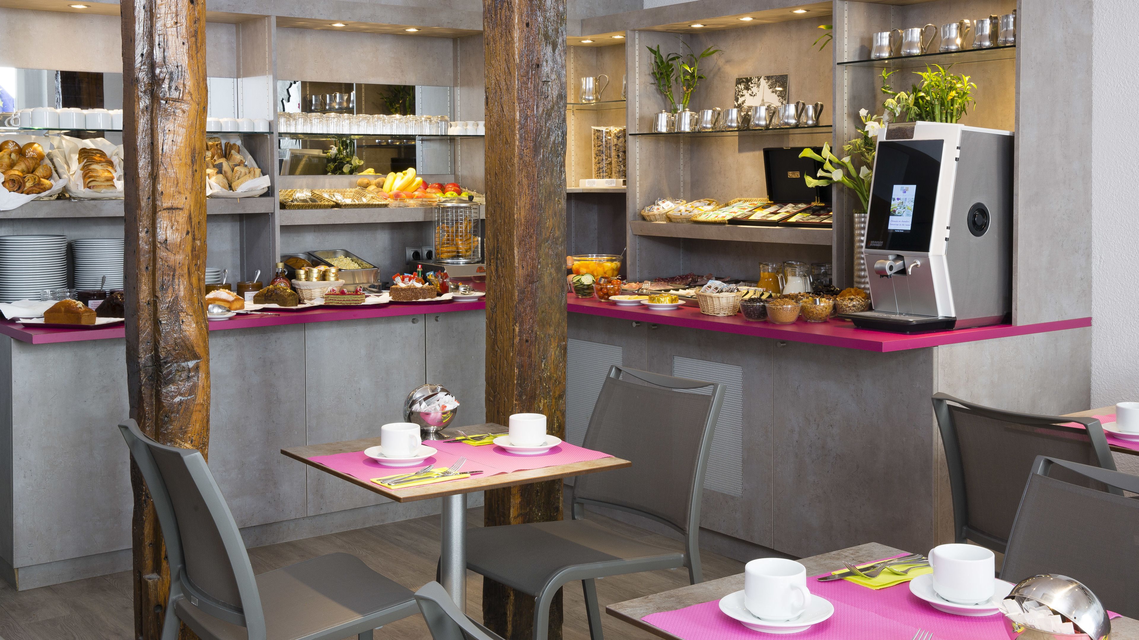 daily buffet breakfast (eur 16.50 per person)