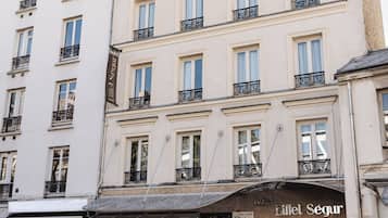 Majoituspaikan julkisivu