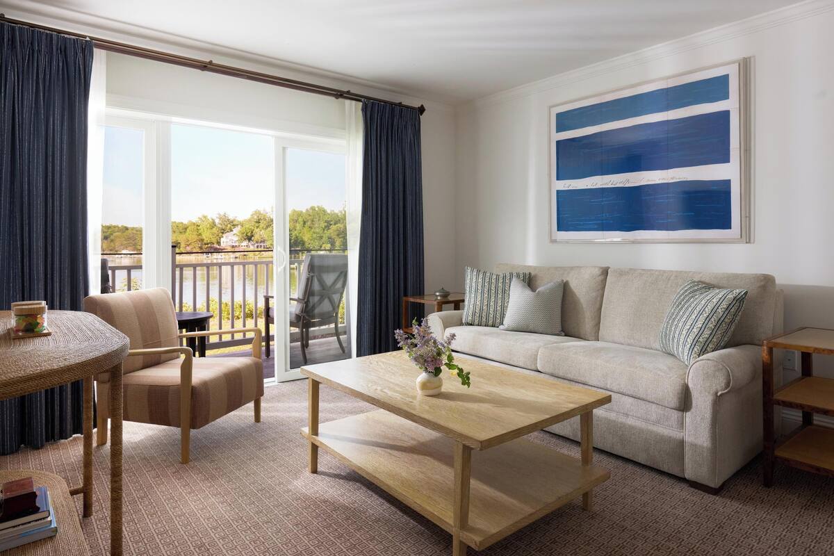 Suite, Balkon (Vista, King) | Bettwäsche aus ägyptischer Baumwolle, hochwertige Bettwaren