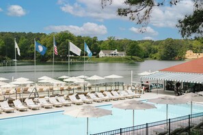 Seasonal outdoor pool
