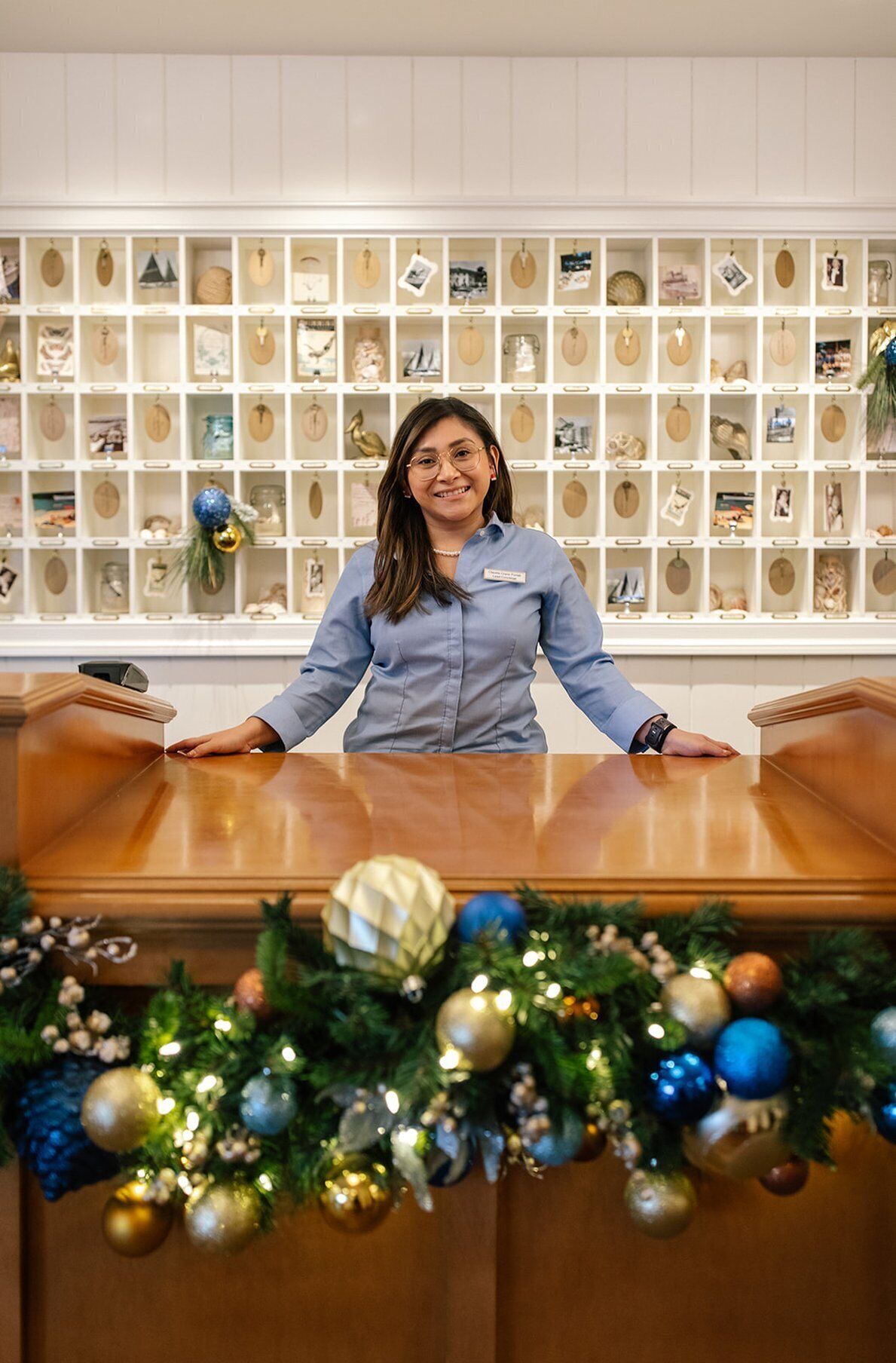 check-in/check-out kiosk