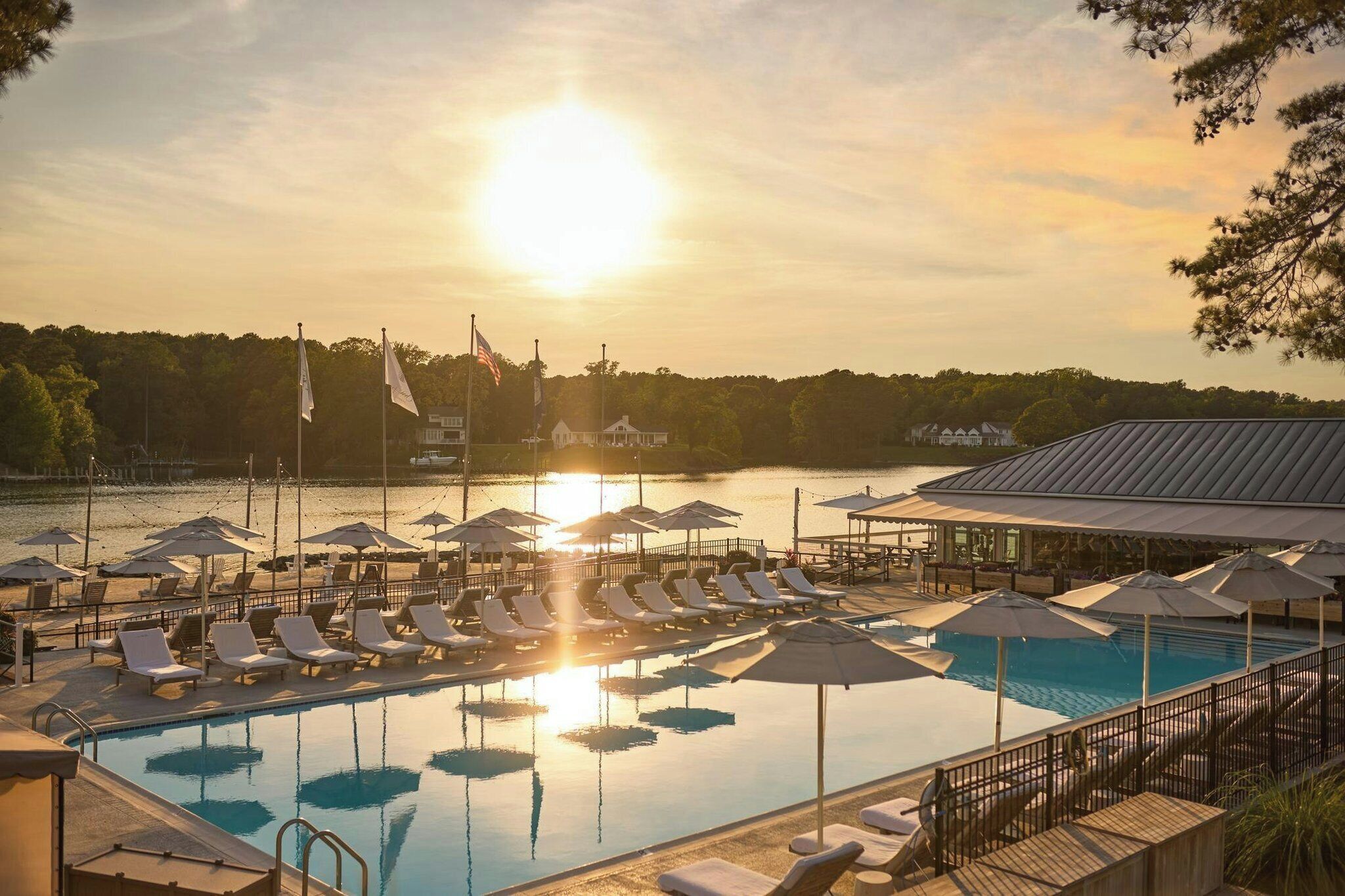 Seasonal outdoor pool