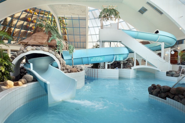 Toboggan aquatique