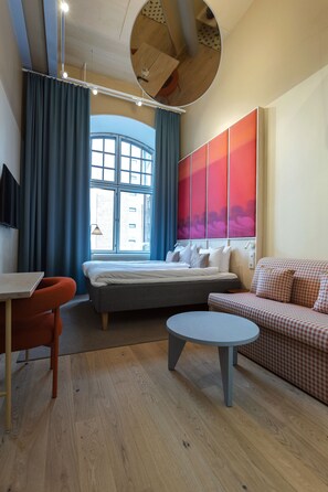 Family Double Room | In-room safe, desk, blackout drapes, iron/ironing board
