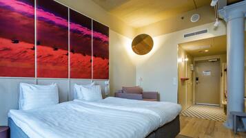 In-room safe, desk, blackout drapes, iron/ironing board