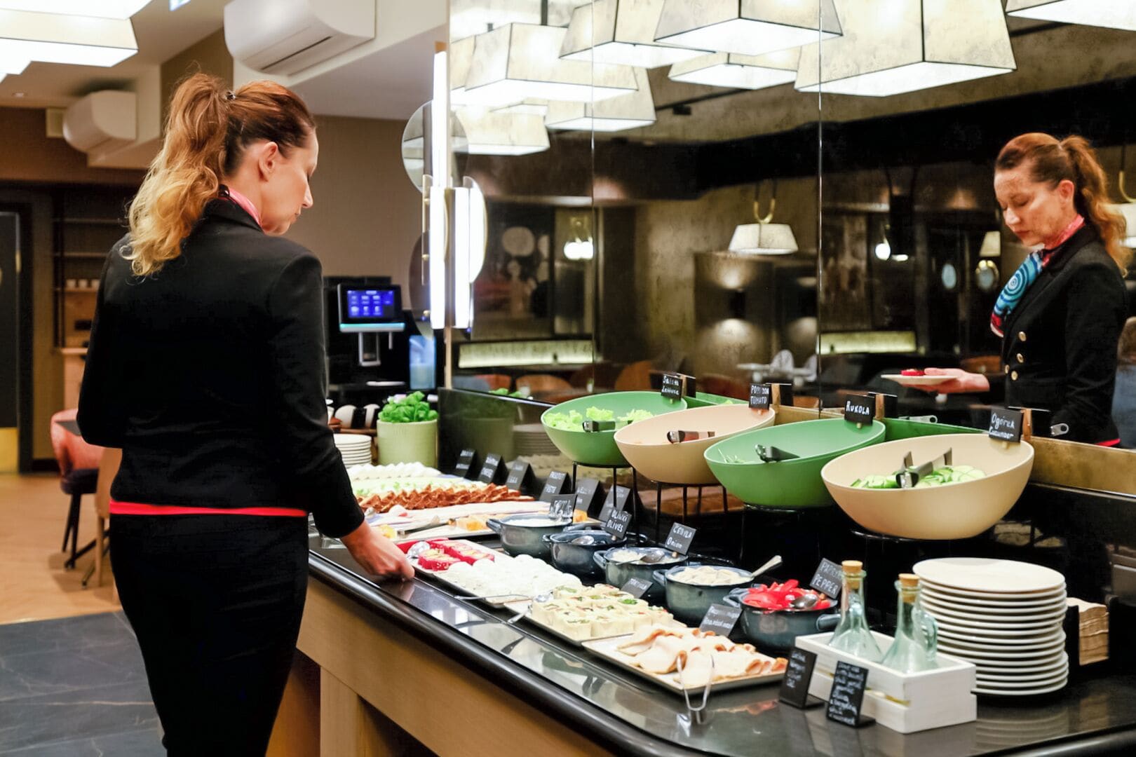Morgenmadsbuffet hver dag mod et gebyr