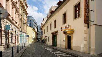 Entrada de la propiedad