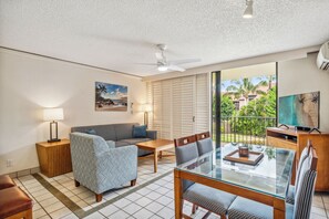 Condo, 1 Bedroom | Living area | TV, DVD player