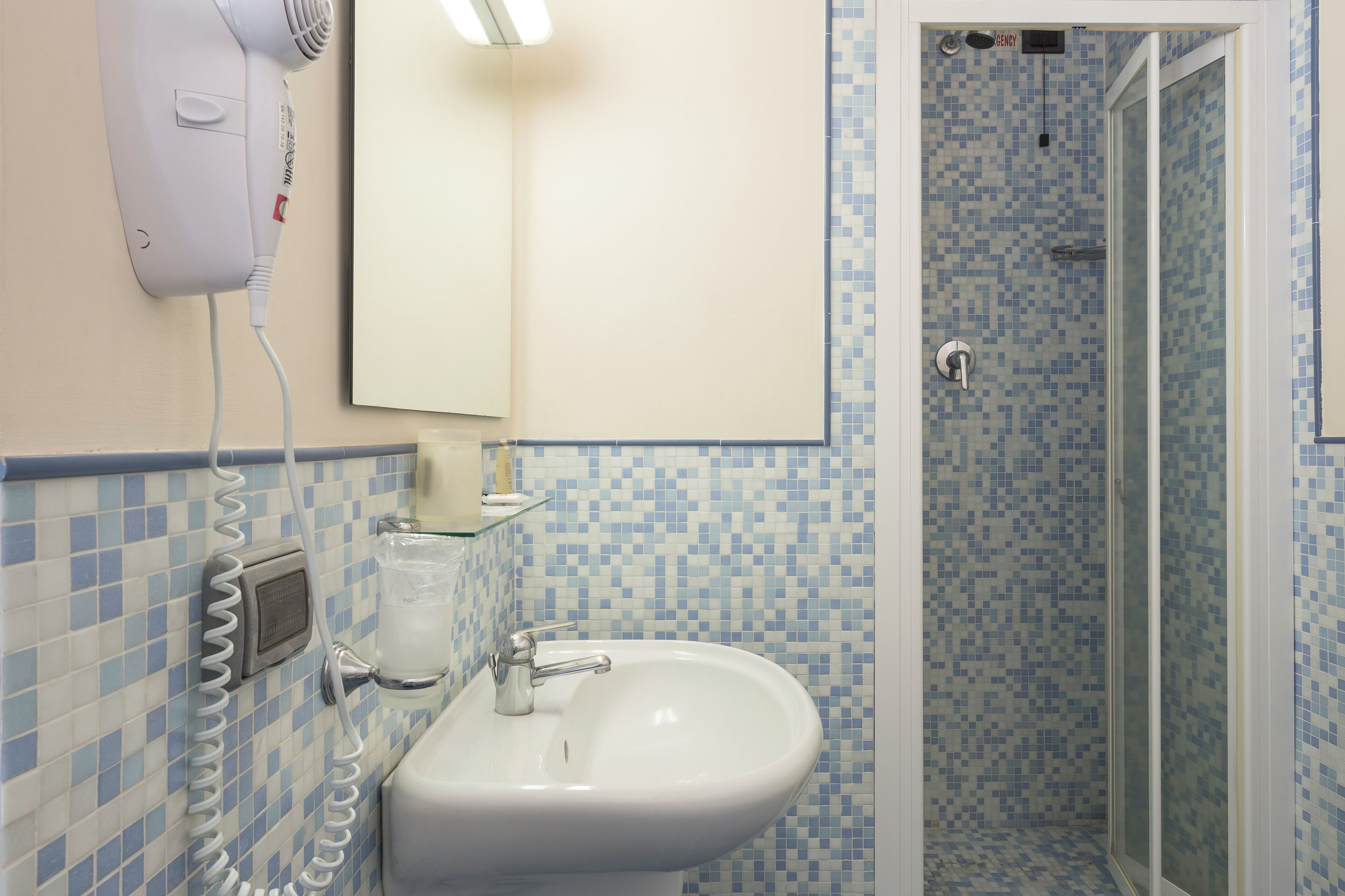 separate bathtub and shower, free toiletries, hair dryer, bidet