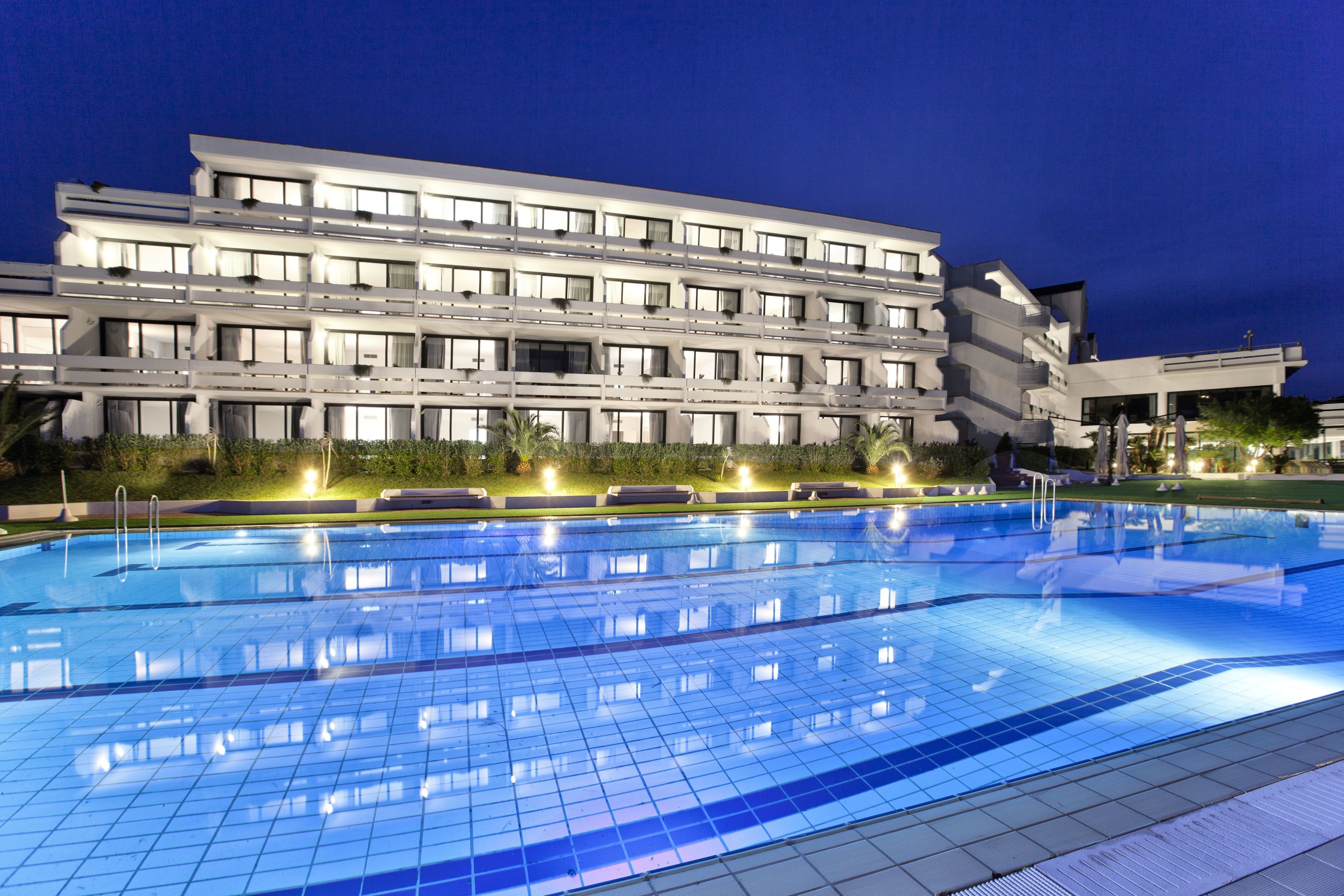 Facciata della struttura