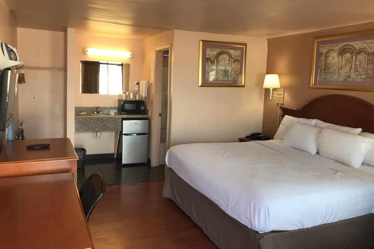 Room, 1 King Bed | Desk, iron/ironing board, rollaway beds, free WiFi