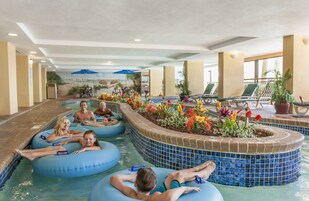 Indoor pool, outdoor pool